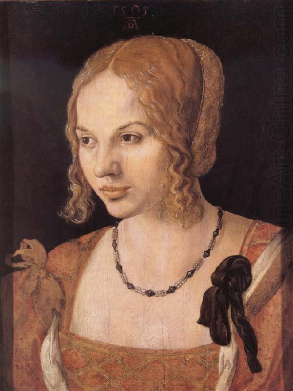 Albrecht Durer A Young lady of Venice oil painting picture